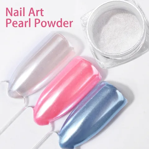 Polvere Di Künstliche Perle Per Unghie Effetto Specchio Cromato Iridescente Aurora Neon Luccichio Ultra Fine Per Decorazione Manicure DIY Lucida