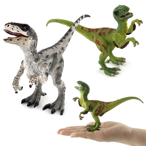 Realistic Velociraptor Dinosaur Figure Simulation Ancient Animal Model Educational Toy For Kids Collection Gift Home Desktop Decoration Plastic Dinosaur Figure