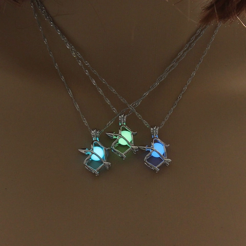Lichtgevende Boog En Pijl Hanger Ketting Legering Hol Glow In The Dark Boogschutter Teken Mode Sieraden Voor Vrouwen