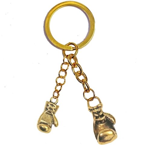 Creative Alloy Boxing Glove Keychain Men Fitness Theme Dumbbell Kettlebell Pendant Key Ring Gym Enthusiast Gift Accessory