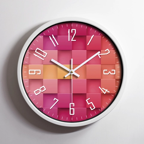 Orologio Da Parete Tondo Moderno Movimento Al Quarzo Silenzioso Cornice In Metallo Specchio In Vetro Arte Decorativa Casa Ufficio
