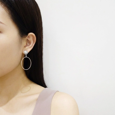 Orecchini A Cerchio Geometrici Minimalisti In Argento Sterling 925 Per Donna Stile Coreano Lucidato A Specchio Tondi Gioielli