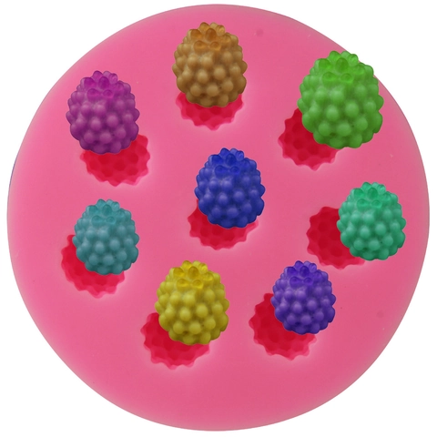 Stampo In Silicone Lampone Per Fondente Decorazione Torte Al Cioccolato Forma Di Bacca Strumento Da Forno Resistente Al Calore