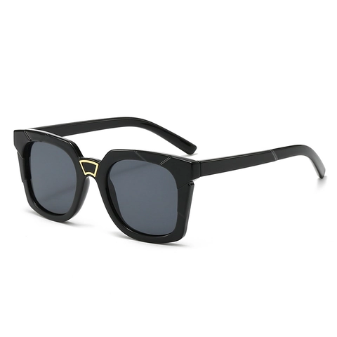 Occhiali Da Sole Quadrati Alla Moda PC Donna Uomo Protezione UV400 Montatura Grande Lenti Sfumate Stile Individuale