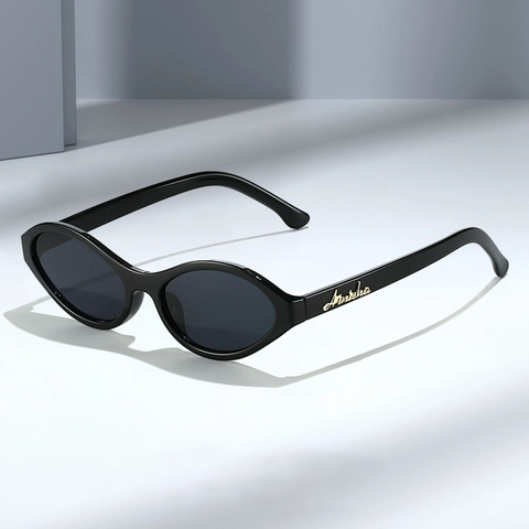 Gafas De Sol Retro Cat Eye Para Mujeres Hombres Moda Degradado Montura Ovalada Anti Luz Azul Gafas PC Eyewear
