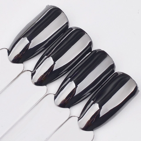 Black Magic Mirror Powder Nail Chrome Pigment Metallic Effect Manicure DIY Decoration Shiny Finish