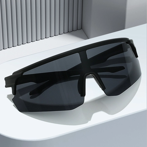 Gafas De Sol Deportivas Montura PC Protección UV400 A Prueba De Viento Lentes Envolventes Para Ciclismo Correr