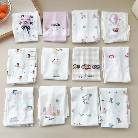 Sun Protection Sleeves Ice Satin Arm Covers Cartoon Print Cooling Breathable Elastic Outdoor Driving For Women
