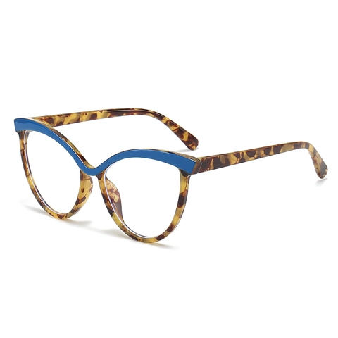 Occhiali Anti Luce Blu Gatto Montatura Ottica TR90 Occhiali Da Moda Per Donna Vintage Leggeri