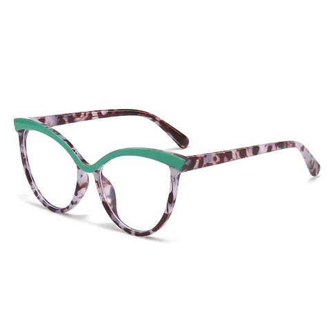 Occhiali Anti Luce Blu Gatto Montatura Ottica TR90 Occhiali Da Moda Per Donna Vintage Leggeri
