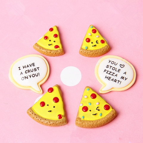 Resin Flatback Charms Pineapple Pizza Palette Shapes For DIY Jewelry Making Phone Case Decor Cute Food Miniature