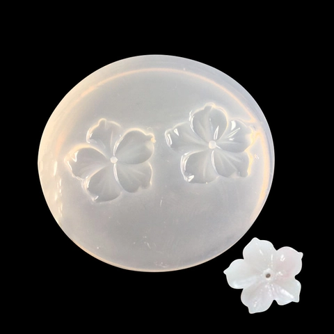 Flower Silicone Mold Mirror Surface Rose Daisy Shape For Resin Casting DIY Craft Jewelry Making Hairpins Pendants