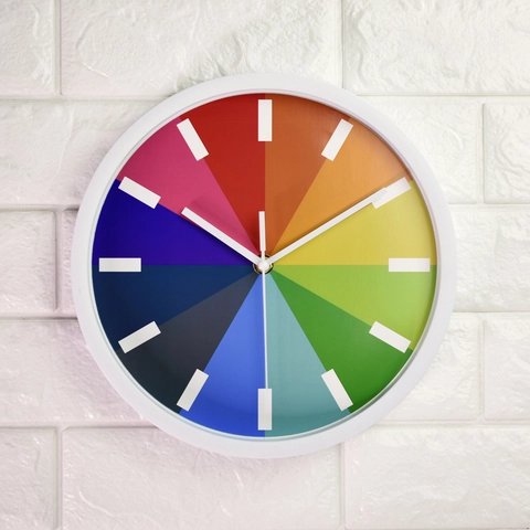Modern Minimalist Round Wall Clock Silent Quartz Battery Operated Decorative Timepiece For Living Room Bedroom Office