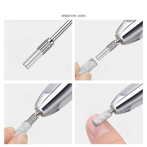 Professional Nail Drill Bits And Sanding Bands For Electric Manicure Machine Polishing Gel Removal Cuticle Care Tools