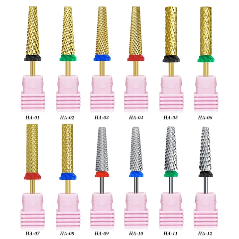 Punta Per Fresa Per Unghie In Lega Professionale Per Macchina Elettrica Per Manicure Pedicure Strumento In Acciaio