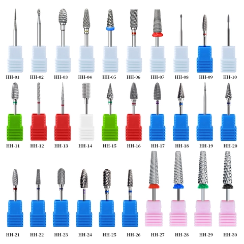 Frese Professionali Per Unghie Carburo Di Tungsteno Fresa Rotativa Strumenti Manicure Pedicure Macchina Elettrica Smalto Gel