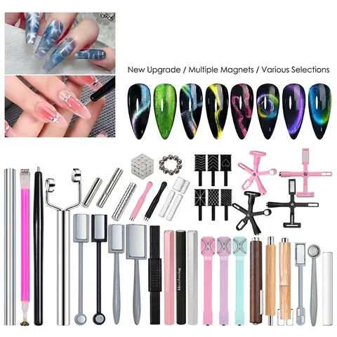 Cat Eye Nail Magnet Tool Strong Magnetic Wand For Gel Polish DIY Professional Nail Art Manicure Accessories
