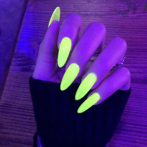 Fluorescerend Nagelpoeder UV Glow Neon Lichtgevende Manicure Decoratie Meerdere Kleuren Pigment Voor Nail Art