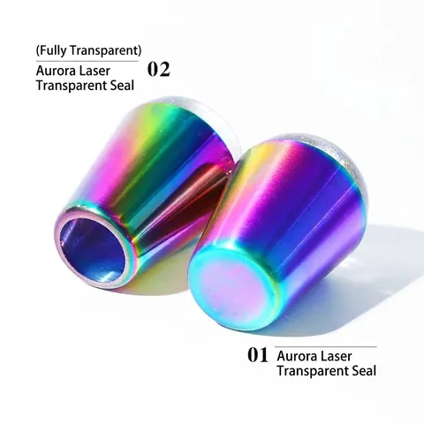 Clear Nail Art Stamper With Silicone Head And Scraper Plastic Aurora Laser Handle DIY Manicure Tools For French Tip