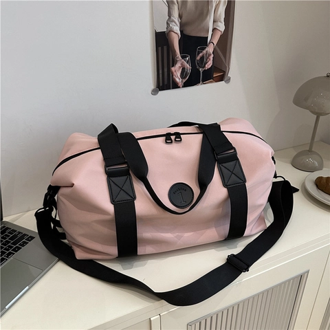 Borsone Da Viaggio Grande Capacità Tessuto Oxford Impermeabile Leggero Per Fitness Sport Allenamento Fine Settimana