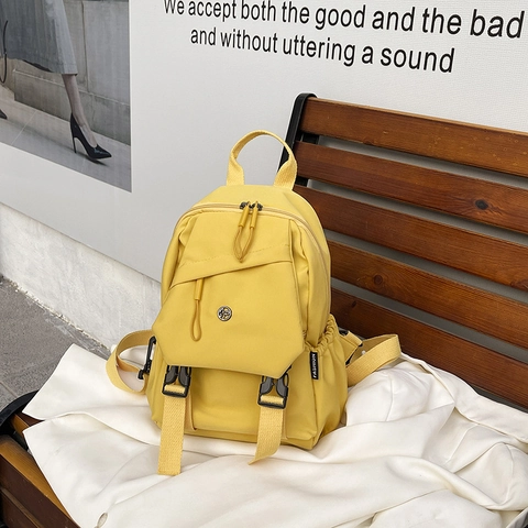 Zaino Piccolo In Nylon Impermeabile Leggero Borsa Da Petto Multifunzionale Spallacci Regolabili Casual Outdoor