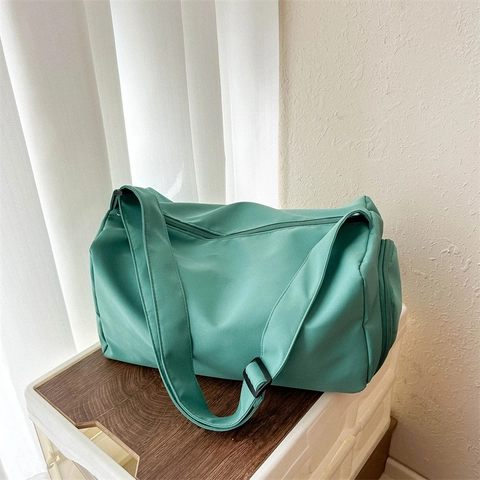 Bolsa De Deporte De Tela Oxford Gran Capacidad Impermeable Viaje Fitness Yoga Bolso De Hombro Casual Ligero De Mano