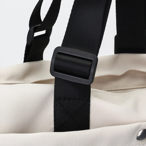 Sac Fourre-tout En Nylon Grande Capacité Léger Multi Poches Sac À Main Épaule Bandoulière Femmes École Travail Décontracté