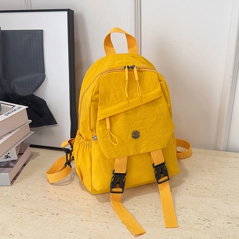 Mini Backpack Nylon Waterproof Multifunctional Lightweight Casual Travel Small Shoulder Bag For Women Teens