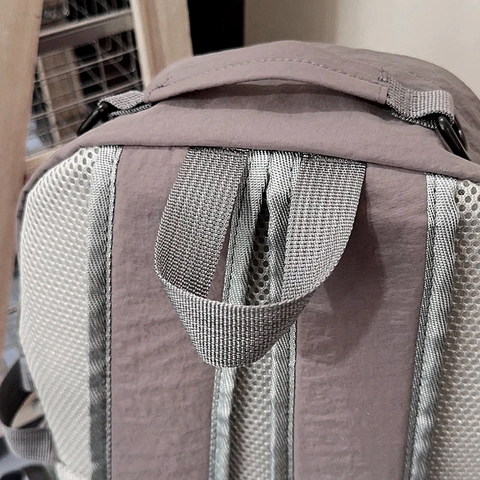 Kinderrugzak Grote Capaciteit Nylon Lichtgewicht Schooltas Contrastkleur Outdoor Reizen Dagrugzak Voor Studenten Meisjes Jongens
