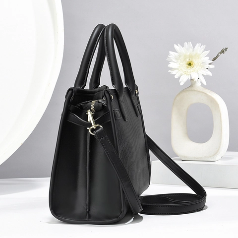 Elegante Handtasche Mit Krokodilmuster Clutch Und Kartenhalter Für Damen Große Kapazität PU Leder Umhängetasche Goldene Hardware Büro Mode