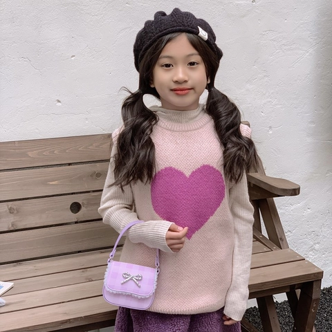 Sac À Main Mini Pour Enfants Cuir PU Motif Gingham Nœud En Métal Dentelle Chaîne Style Coréen Doux