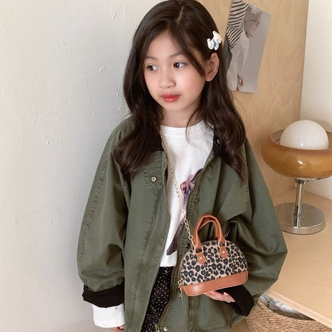 Mini Borsa A Tracolla A Conchiglia Per Ragazze Stampa Leopardata Pelle PU Tela Borsa Con Catena In Metallo