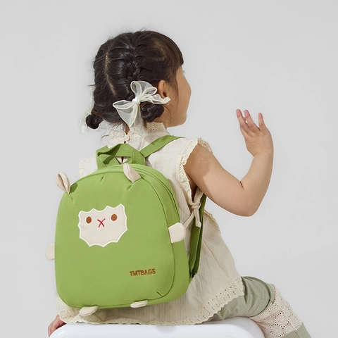 Zaino Per Bambini Nylon Idrorepellente Forma Animale Di Pecora Cartone Animato 3D Cartella Per Asilo Ragazzi Ragazze
