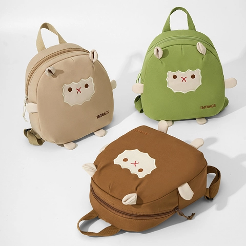 Zaino Per Bambini Nylon Idrorepellente Forma Animale Di Pecora Cartone Animato 3D Cartella Per Asilo Ragazzi Ragazze