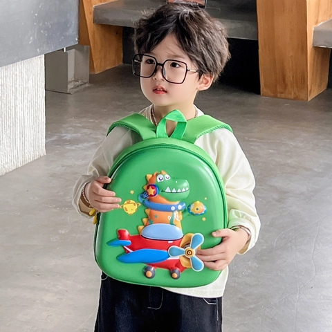 Cartoon 3D Dinosaurier Hase Kinder Rucksack Eva Hartschale Eierschale Kleinkinder Schultasche Kindergarten Jungen Mädchen