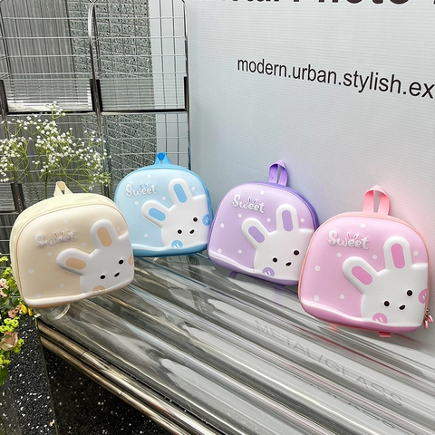 Kids Backpack Cute 3D Rabbit Cartoon Hard Shell EVA Breathable School Bag For Kindergarten Toddler Girls Boys Sweet Style