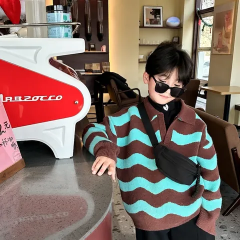Kids Crossbody Chest Bag Nylon Waist Pack Stylish Fashionable Functional For Boys Girls Adjustable Strap Solid Color