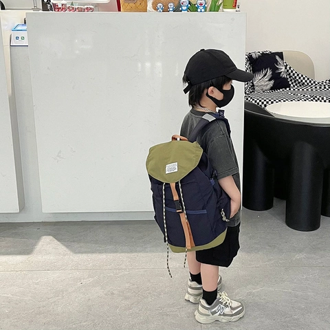 Zaino Per Bambini Grande Capacità Nylon Cartella Per Scuola Materna Ragazzi Ragazze Alla Moda Da Viaggio