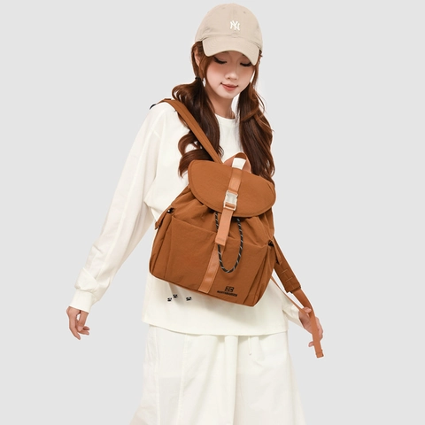 Mochila Niños Nylon Gran Capacidad Hebilla De Solapa Cartera Escolar Para Niños Niñas Impermeable Transpirable Color Sólido