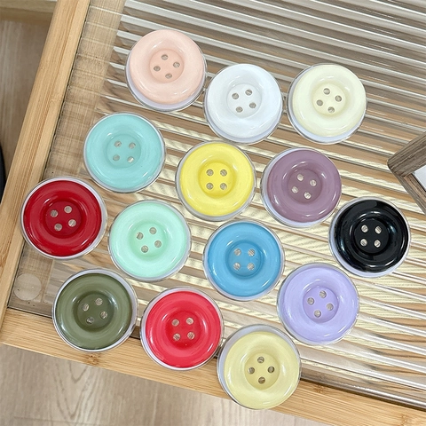 Supporto Griptok Per Telefono A Forma Di Bottone Airbag Espandibile Magnetico Resina Colori Caramella Accessorio Mobile