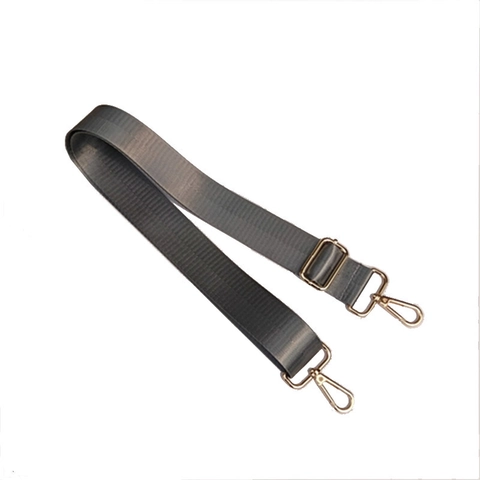Bandoulière de Sac en Nylon Ajustable Largeur 3.8cm Tissage Haute Densité Remplacement pour Sacs à Main Bandoulière Accessoire Unisexe