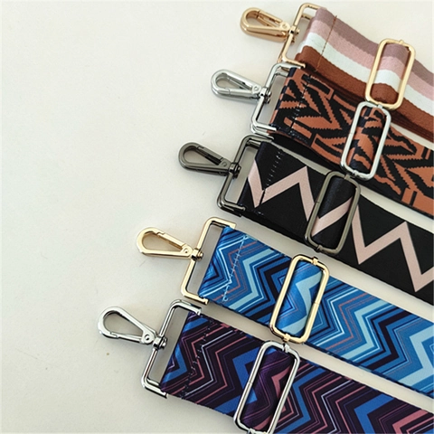 Ethno Geometrisches Muster Breiter Ersatz Taschengurt Verstellbarer Polyester Gewebter Schultergurt Für Umhängetaschen Damen Zubehör