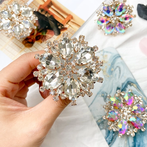 Griptok Per Telefono Fiore Con Strass Di Lusso Supporto Per Dita In Cristallo Fiocco Di Neve Estensibile Universale
