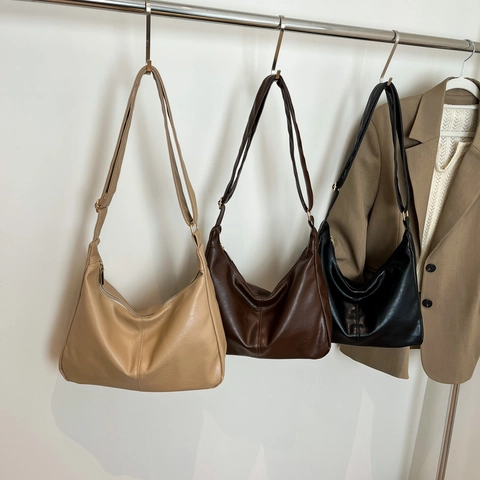 Borsa Hobo Vintage Grande Capacità Per Donna Borsa A Tralla In Morbida Pelle PU Tracolla Regolabile Borsa Tote