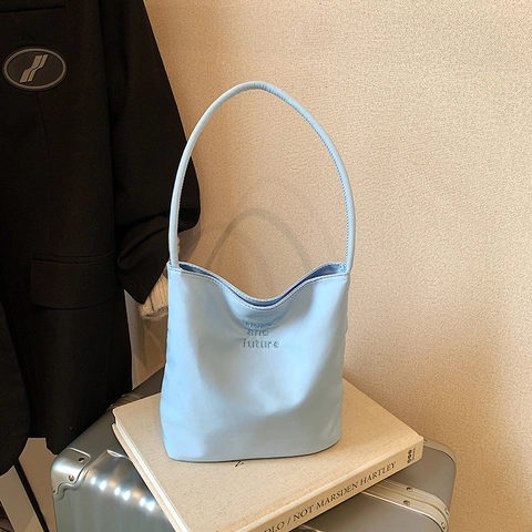Damen Umhängetasche Oxford Tuch Minimalistisch Hobo Handtasche Täglich Lässig Briefdekor
