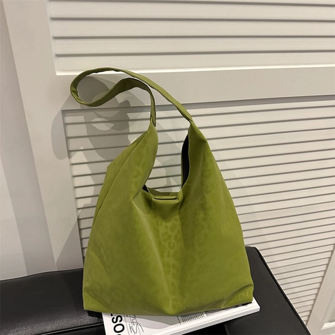 Borsa Hobo Con Stampa Leopardata Grande Capacità PU Scamosciato Borsa A Spalla Donne Casual Con Pochette Coordinata