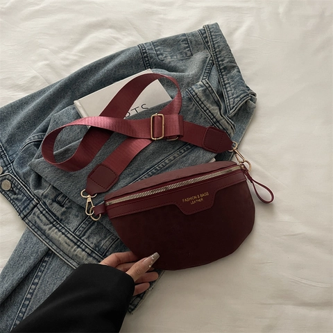 Leopardenmuster Crossbody Brusttasche Vintage PU Leder Wildleder Schultertasche Mit Breitem Verstellbarem Gurt Für Damen Mode Streetwear