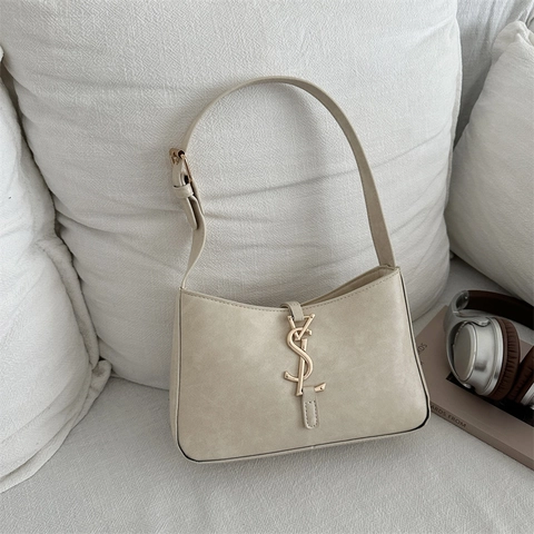 Borsa A Spalla Sottoascella In Pelle Pu Vintage Da Donna Elegante Borsa Hobo Con Tracolla Regolabile Cerniera Minimalista Quotidiana