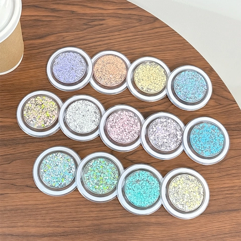 Support De Téléphone Magnétique Griptok Paillettes Macaron Colorées Transparent Télescopique Pliable Support Pour Smartphone Style Coréen