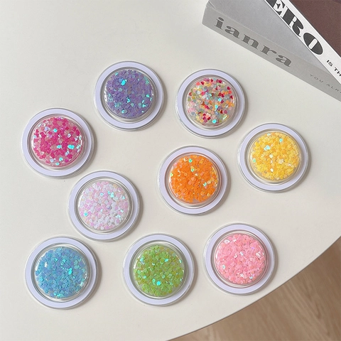 Supporto Magnetico Telefono Paillettes Cuore Glitter Supporto Dito Espandibile Smartphone Plastica Carino Stile Ins Donne